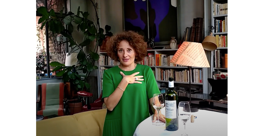 Florence Corbalan, la sommelière lyrique, a dégusté Terres Blanches