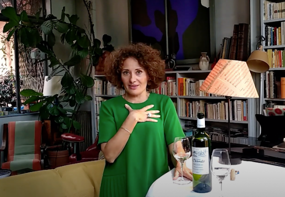 Florence Corbalan, la sommelière lyrique, a dégusté Terres Blanches